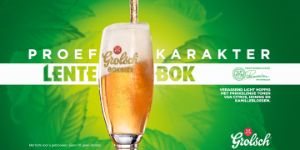 Tijd voor de lente, tijd voor Grolsch Lentebok